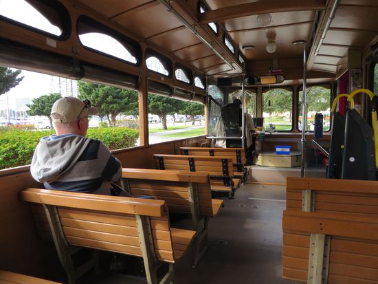 im Shutlle - noch ganz allein