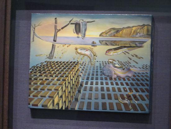 Auflösung der der Beständigkeit der Erinnerung 1954