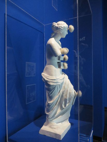 Seine Skulptur „Venus mit Schubladen“ haben wir uns auch angesehen.