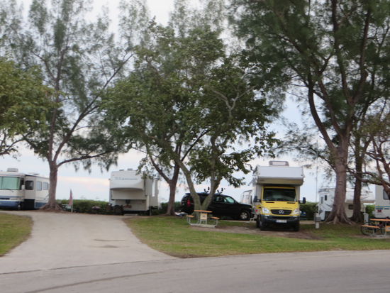 In Marathon hatten wir dann Glück und haben wohl mal wieder den letzten Platz ergattert.
