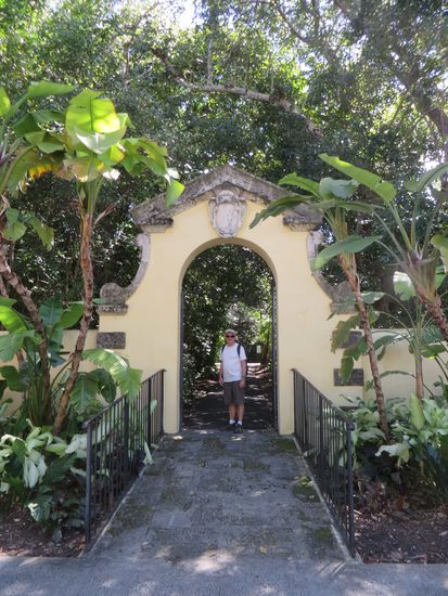 der Eingang zum Deering-Park