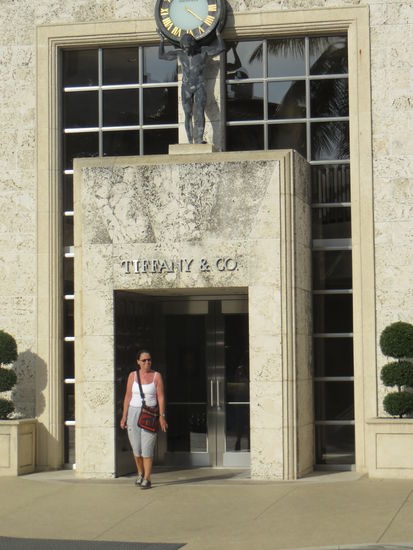Bei Tiffany’s haben wir heute nichts gekauft.