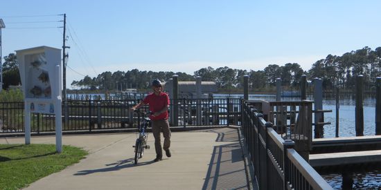 Der Riverwalk von Carrabelle