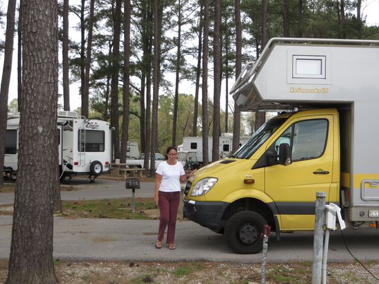 unser Campingplatz in Florence