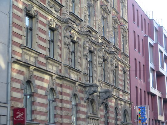 ein Jugendstilhaus der Stadt