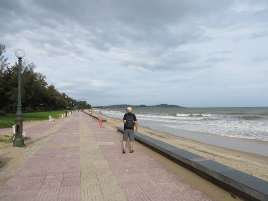 die Strandpromenade