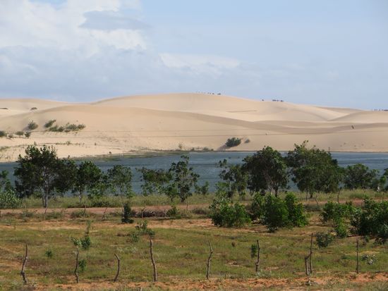 die weiße Sanddüne