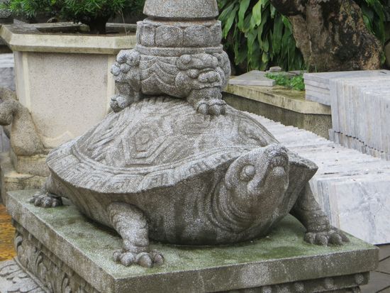 Die Schildkröte - einheiliges Tier