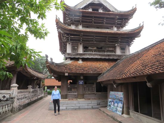 Ein weiterer mehrstöckiger Tempelbau