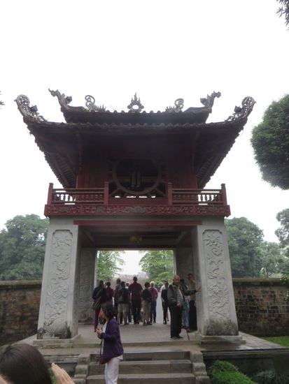 Eingang zum Literaturtempel