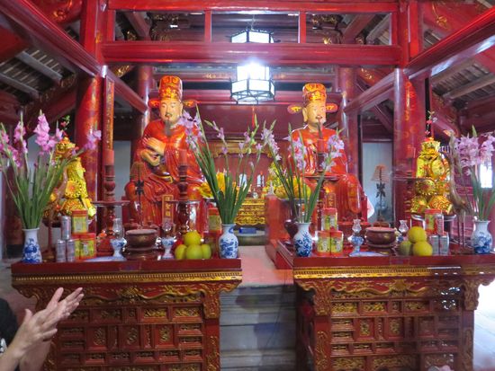 Zwei seiner Schüler