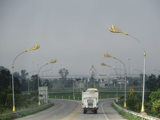 die Thailändische Grenzstation