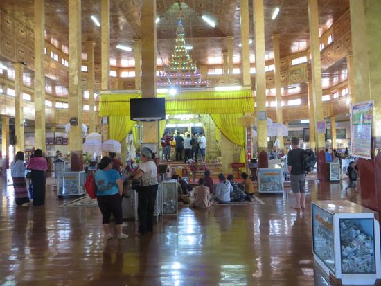 der Tempel von innen