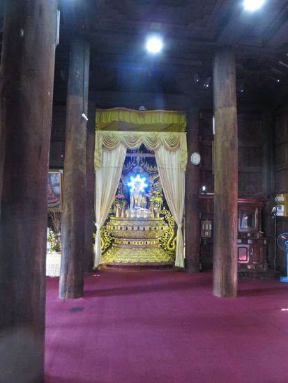 Der Altar des Tempels