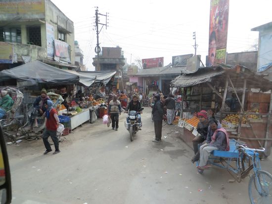 Markt in einem kleinen Dorf