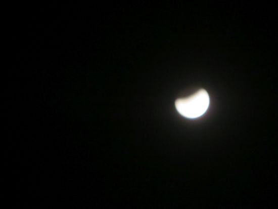 Fast ist der Mond wieder rund