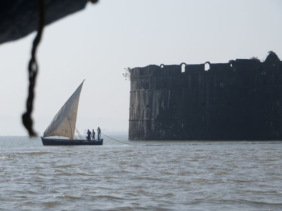 ein Segelboot