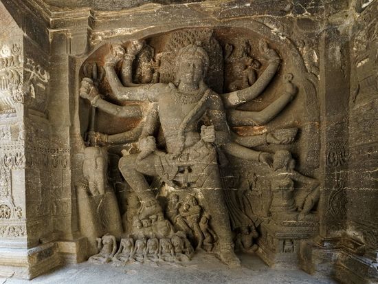 Der vielarmige Vishnu