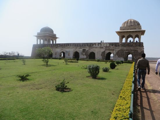 Ein Blick auf den Rupamatis Pavillon