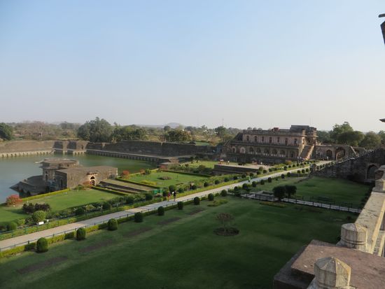 ein Überblick über die große Palastanlage