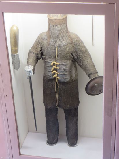 Die Uniform eines Kriegers