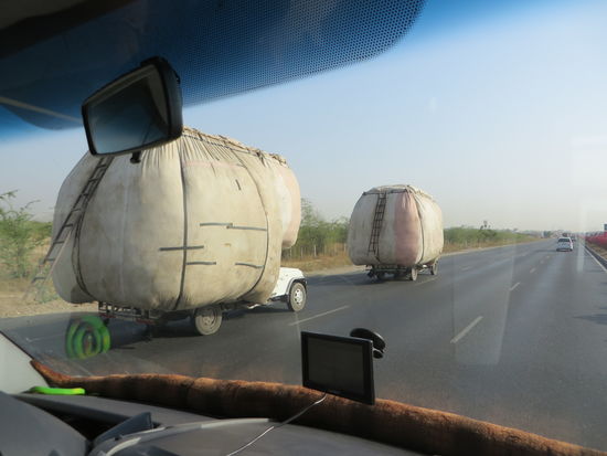 Das Auto sieht man kaum