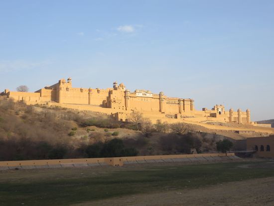 Blick auf das Amber Fort