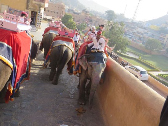 gemächlich ging es nach oben