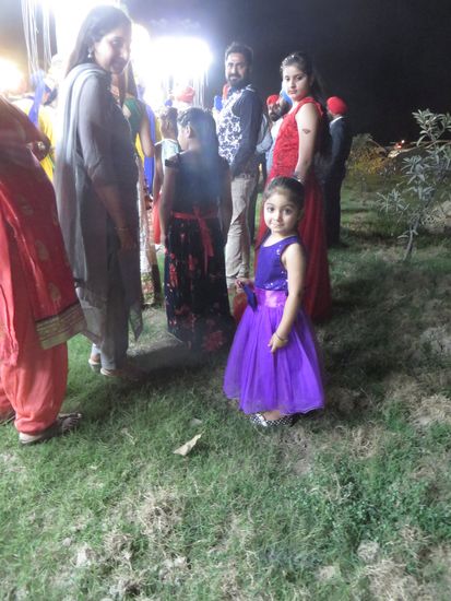 auch die Kleinsten sind chick angezogen.