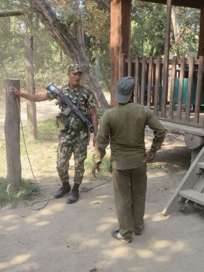 die Ranger warten auf uns