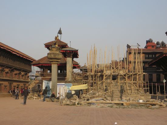 Dieser Tempel wird restauriert