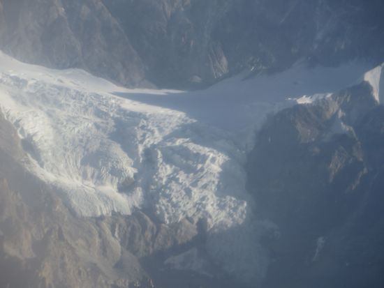 ein Blick auf einen Gletscher