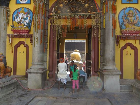 den Tempel durften wir als Ungläubige nicht betreten