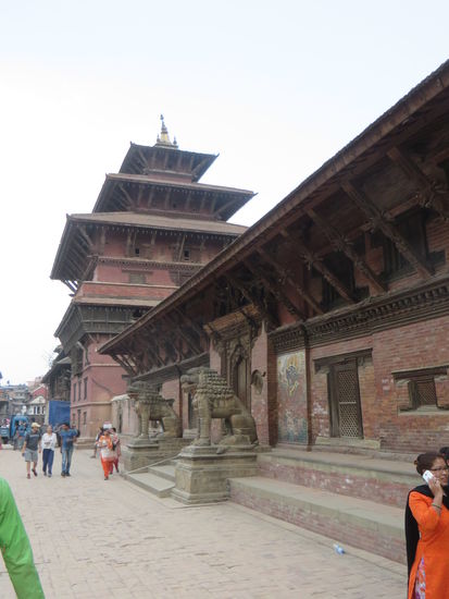 Auch hier gibt es wieder den Kumari Palast. Wir hatten aber wieder kein Glück und bekamen die Kindgöttin nicht zu sehen.
