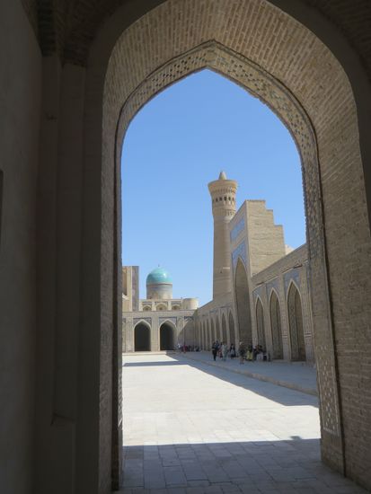 ein Blick auf die Moschee