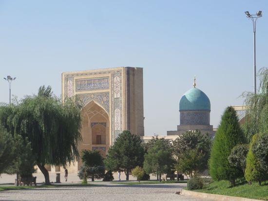 der Registan von hinten