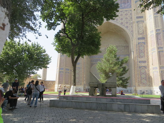 das Grabmal Bibi Khanym