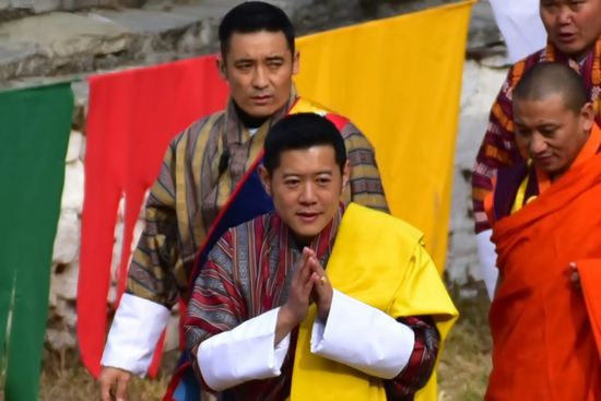 der König von Bhutan