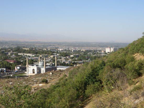 eine Moschee in Osch