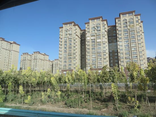 Hochhäuser von Kashgar