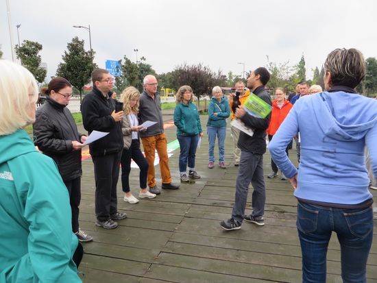 Briefing mit Arthur