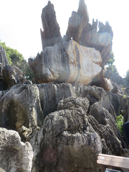 Bizarre Steinformationen