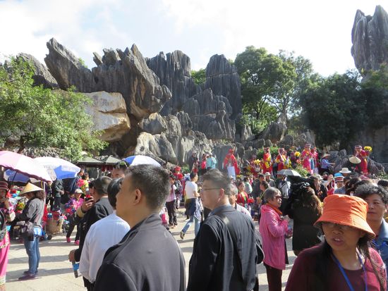 Aber wir waren die einzigen Besucher dieses Weltkulturerbes