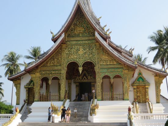 Der Tempel, der zum Königspalast gehört