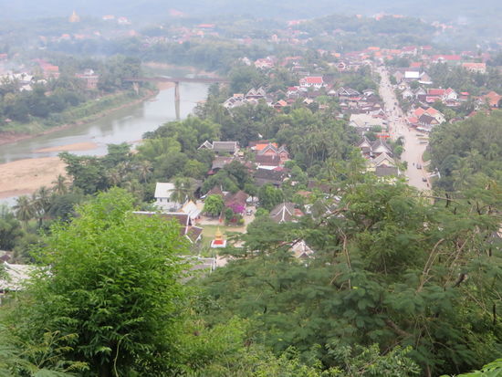 Blick über Luang Prabang - Altstadt -