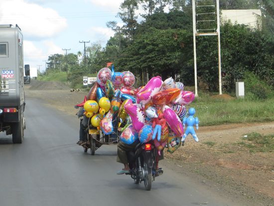 viele Luftballons