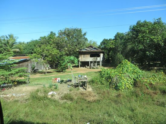ein kambodschanisches Haus