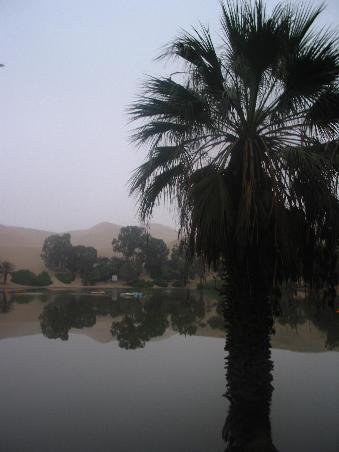 Die Oase Huacachina.