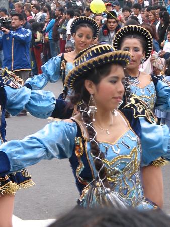 Party am Plaza Mayor en Lima