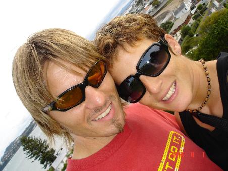 diese zwei tennis-stars haben wir in devonport getroffen...